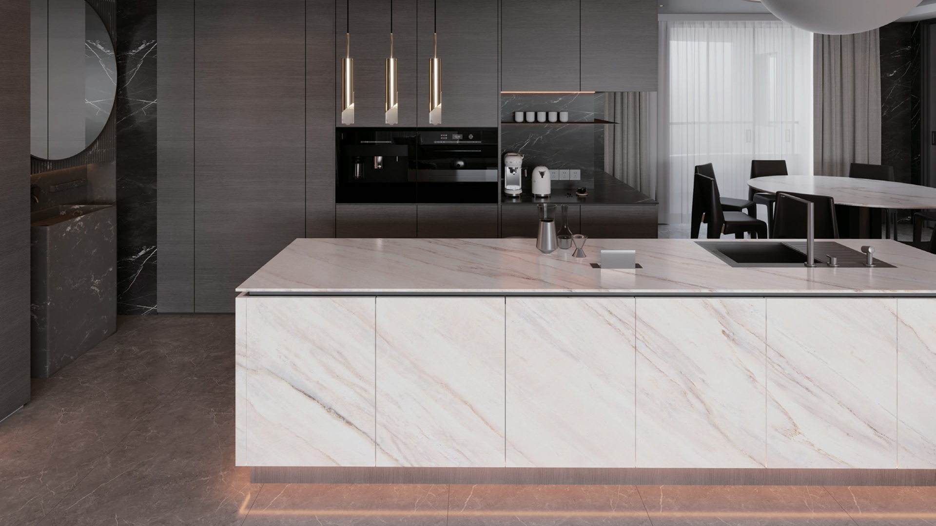 Aurea Surfaces Capivara PHI Collection application