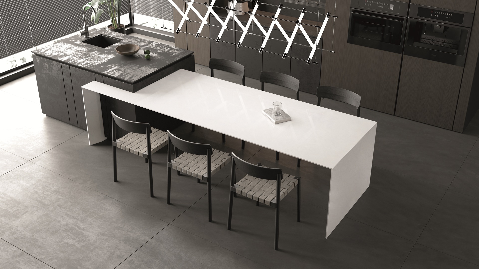 Aurea Surfaces Arctic White ZERO Collection application