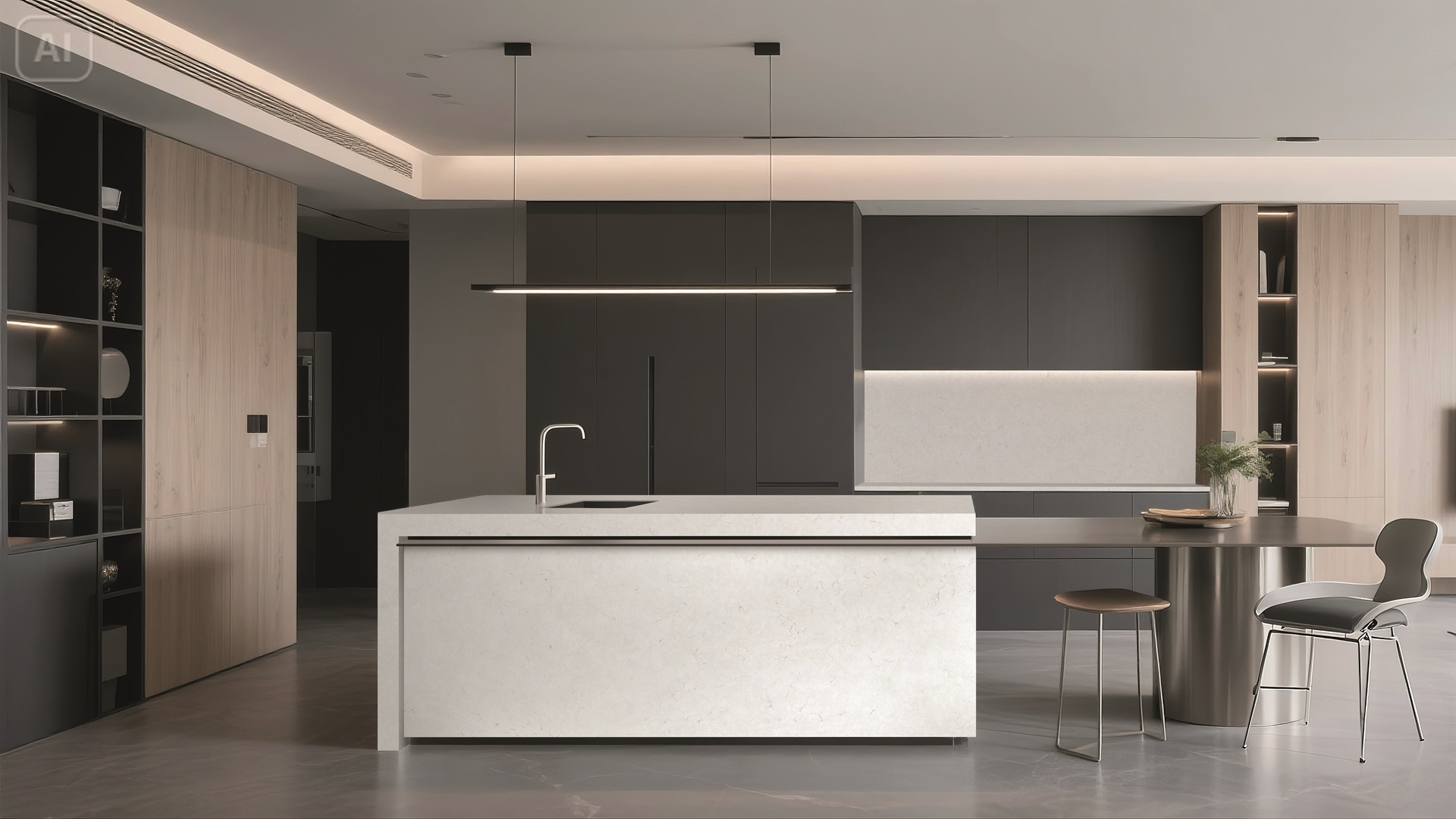 Aurea Surfaces Carrara Frost ZERO Collection application