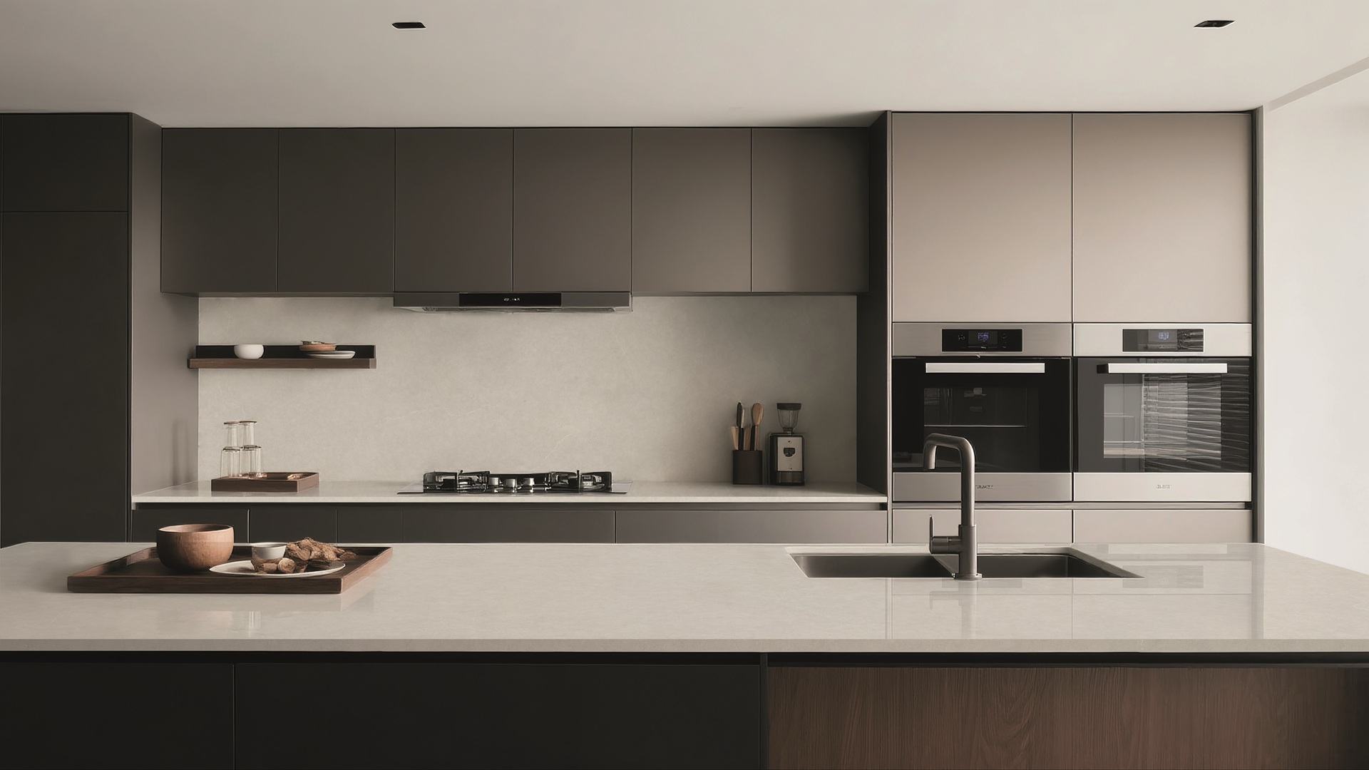 Aurea Surfaces Lazio Grey ZERO Collection application