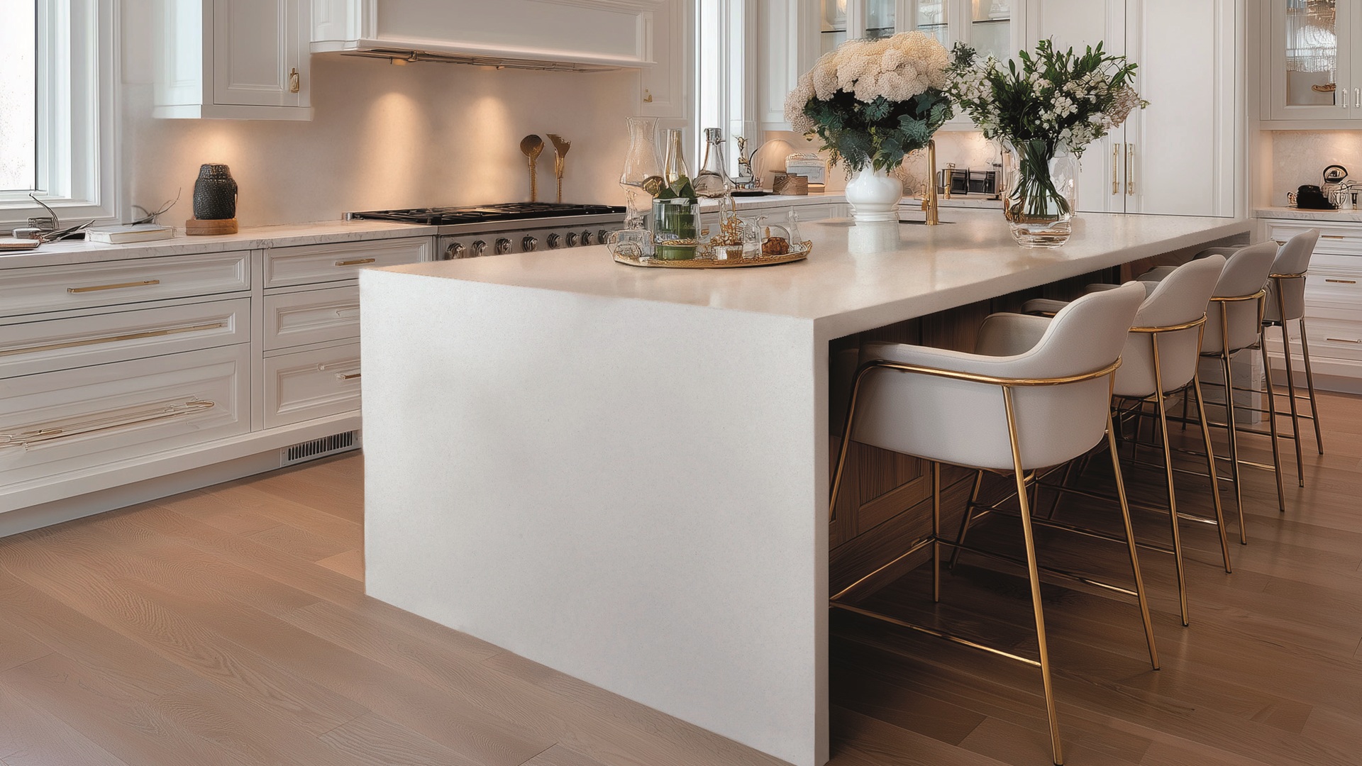 Aurea Surfaces Perla White ZERO Collection application