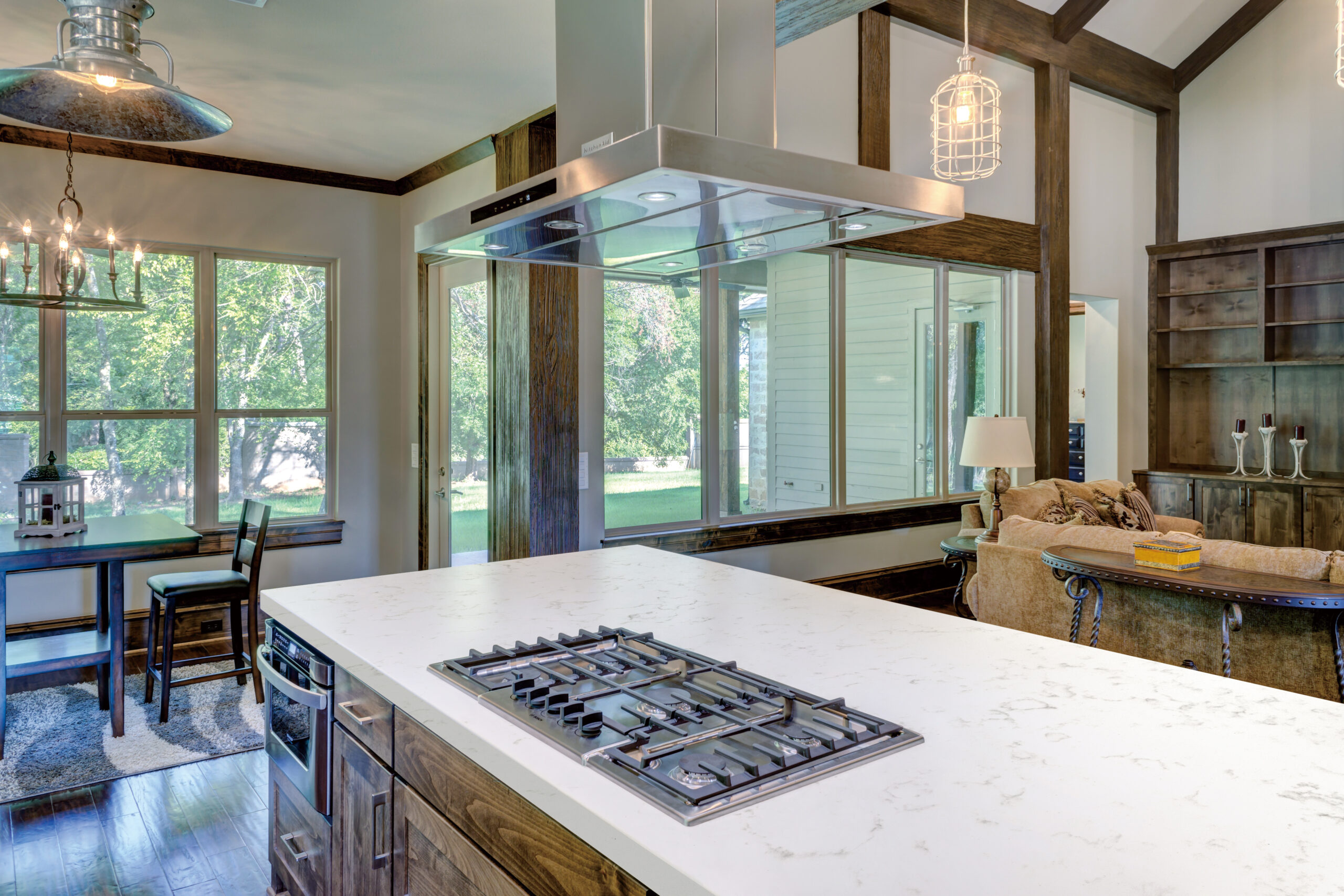 Aurea Surfaces Solari Cloud ZERO Collection kitchen island application